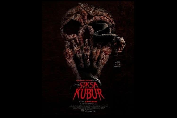 Poster resmi Film Siksa Kubur yang taayang di Bioskop Lebaran 2024. (Foto: Instagram Joko Anwar)
